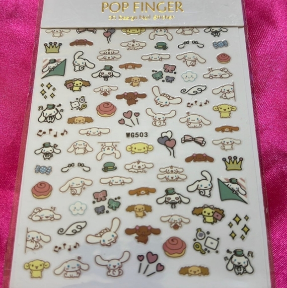 🎄 5 for $25 🎄Cinnamoroll nail art stickers - Picture 3 of 3